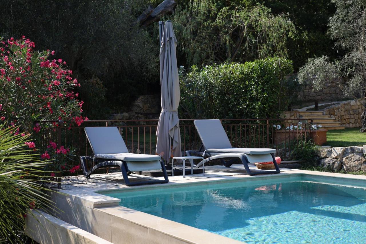 L'Elegante Bastide En Pierre Avec Vue Sur Le Vieux Village De موجا المظهر الخارجي الصورة