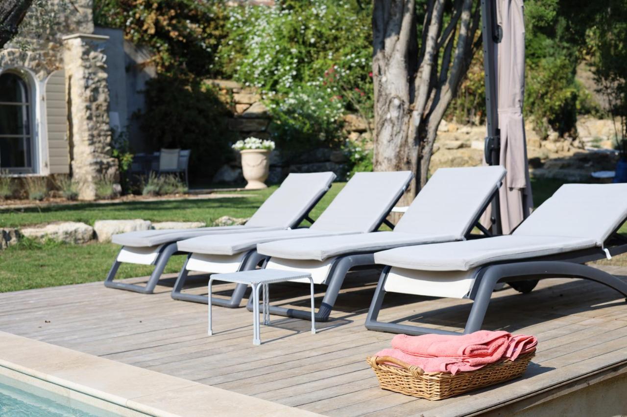 L'Elegante Bastide En Pierre Avec Vue Sur Le Vieux Village De موجا المظهر الخارجي الصورة